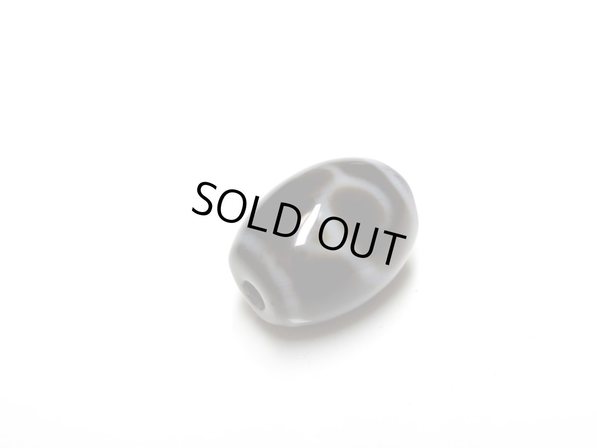 画像3: 黒地至純・如意樹（緑度母）天珠 16mm  (3)