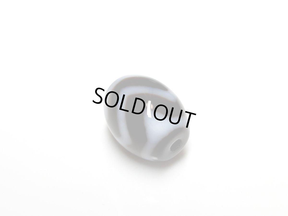 画像4: 黒地至純・虎牙天珠 16mm  (4)