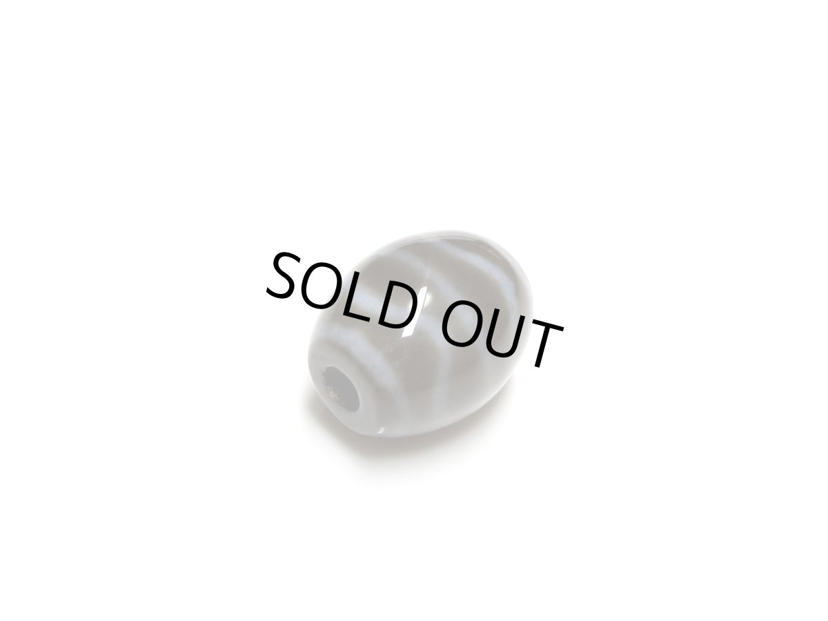 画像5: 黒地至純・水紋天珠 (5)