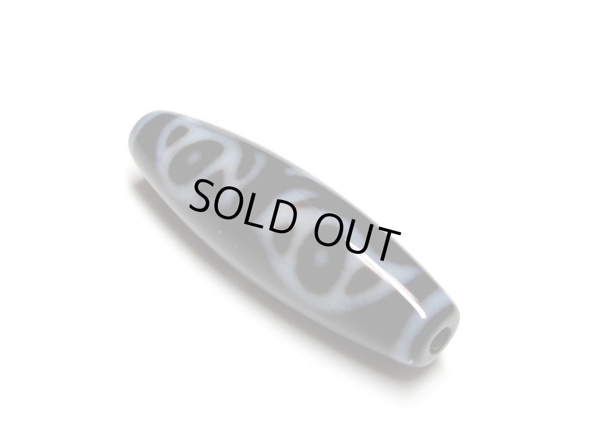 画像2: 黒地至純・龍眼梵字天珠・不動明王 (2)