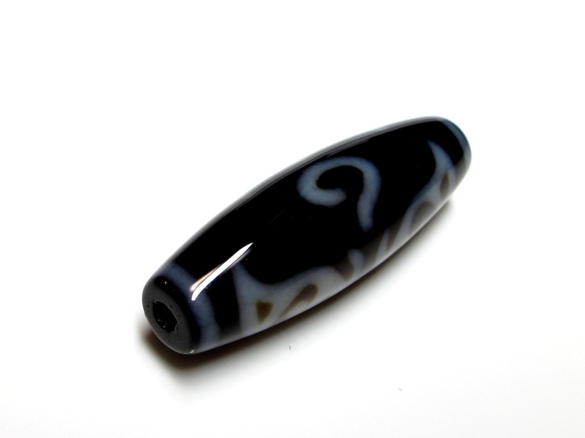 画像3: 黒地至純・龍眼梵字天珠・文珠菩薩 (3)