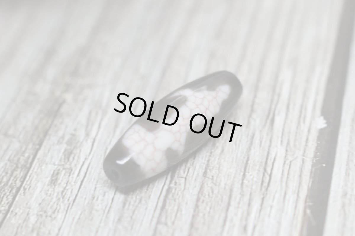 画像4: 血糸龍紋・観音天珠 38mm (4)