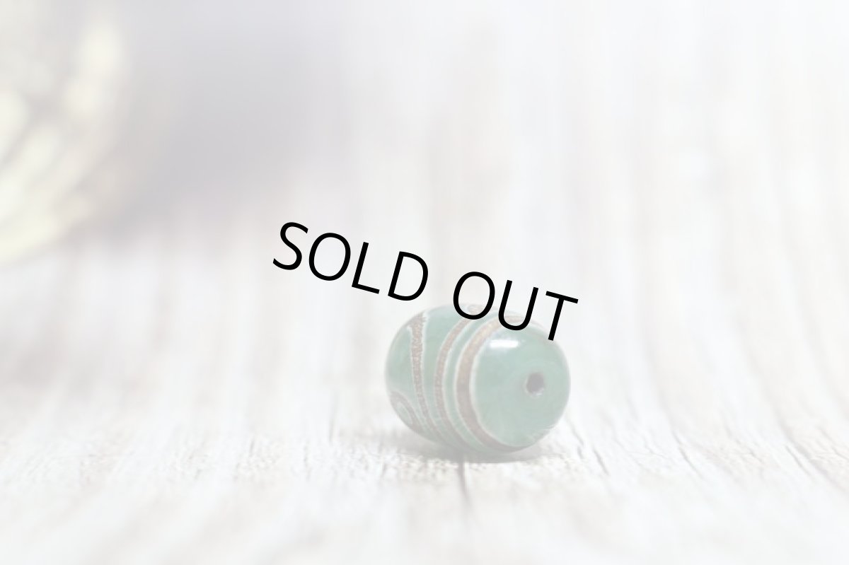 画像5: 青龍紋天珠 二眼天珠 (5)