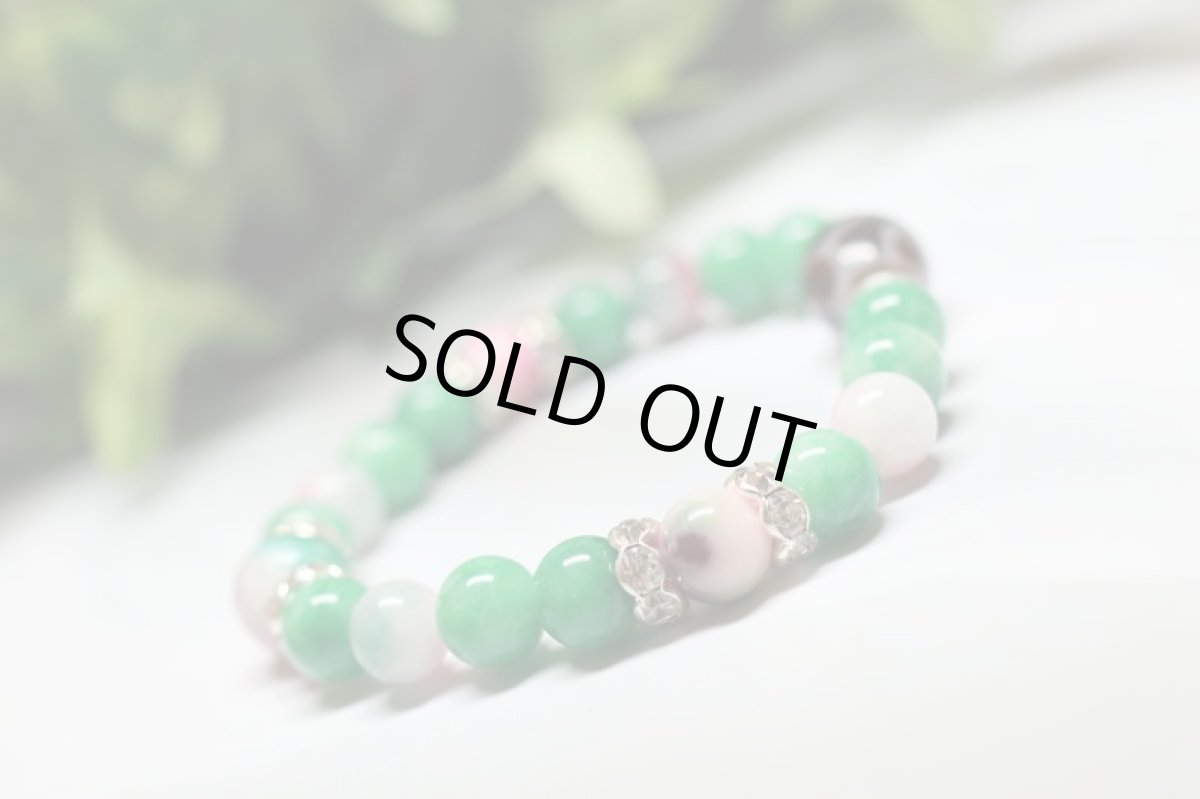 画像4: 亀甲蓮花天珠ブレス (4)