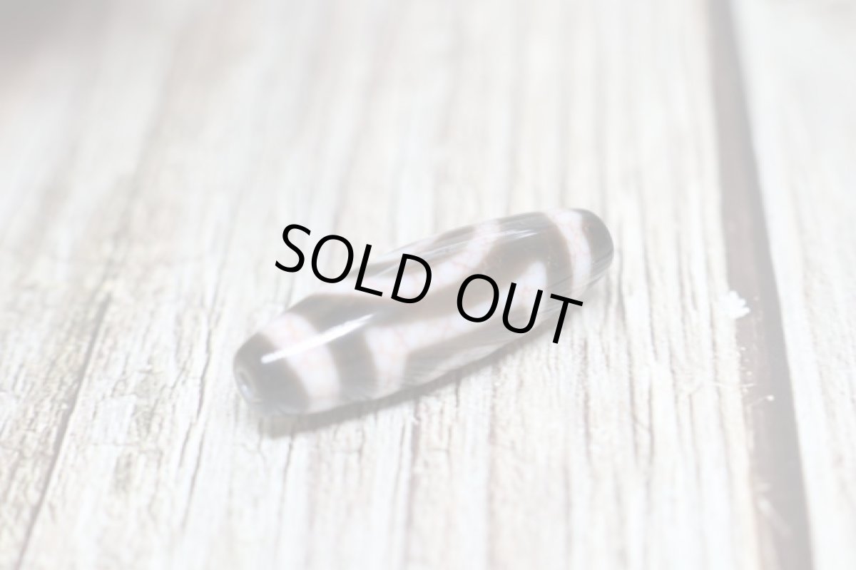 画像3: 血糸龍紋・二眼天地天珠　38mm (3)