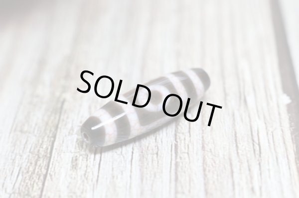 血糸龍紋・二眼天地天珠 38mm - 石縁パワーストーン専門店