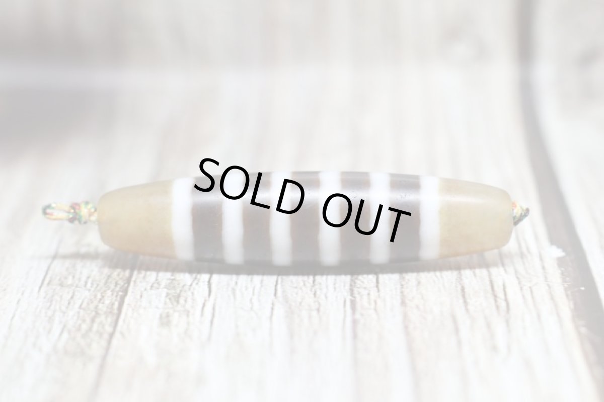 画像3: 風化龍鱗・線天珠 57mm (3)