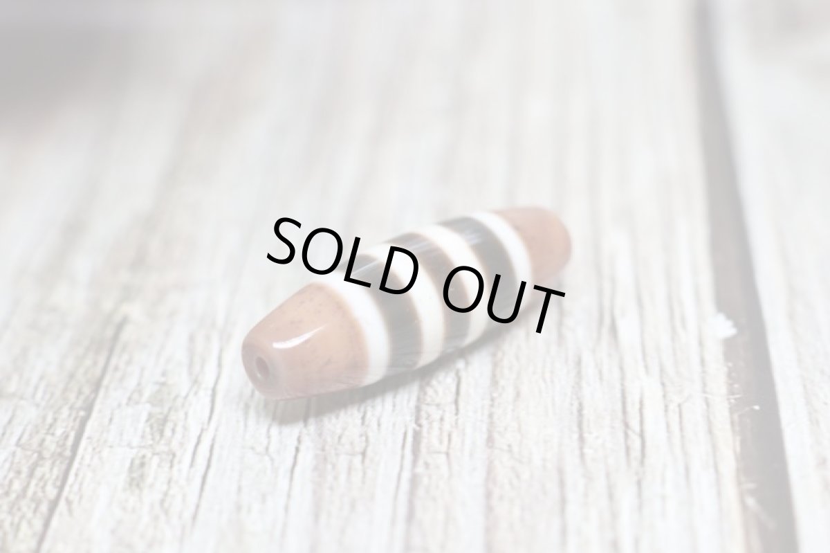 画像3: 至純天珠・三色線天珠 37mm (3)