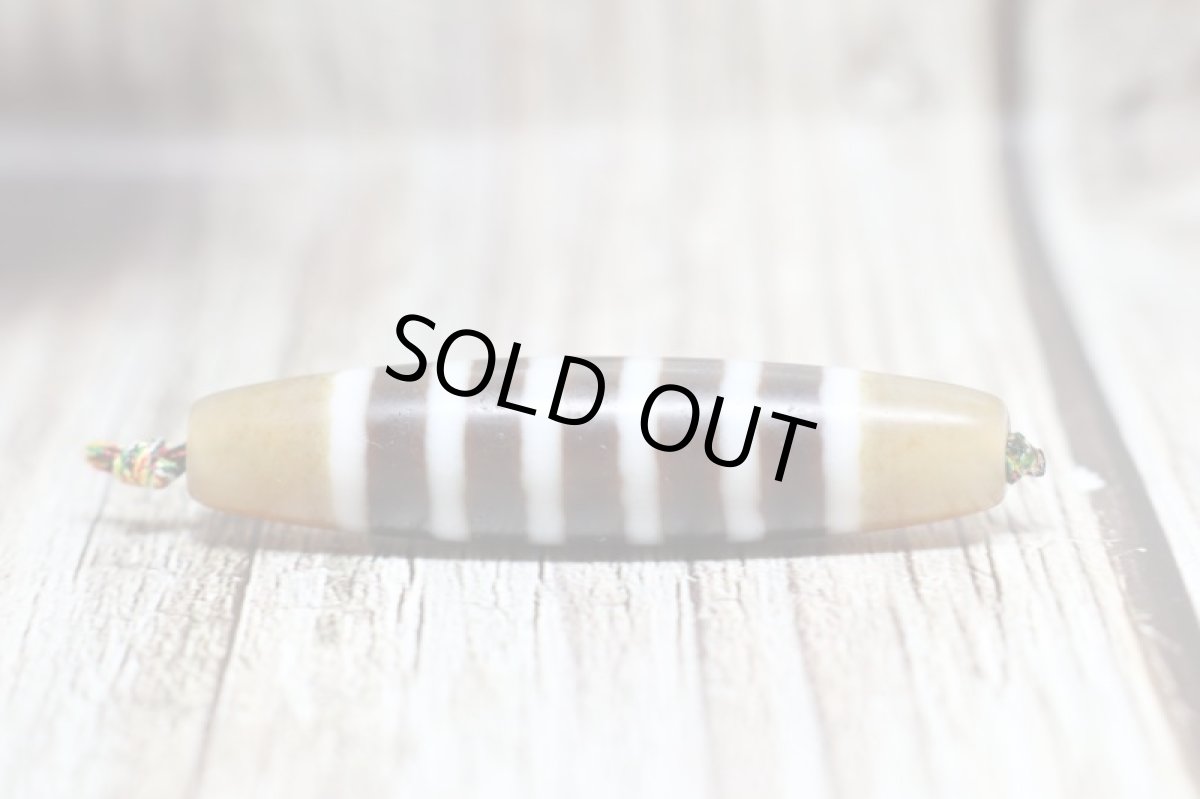 画像4: 風化龍鱗・線天珠 57mm (4)