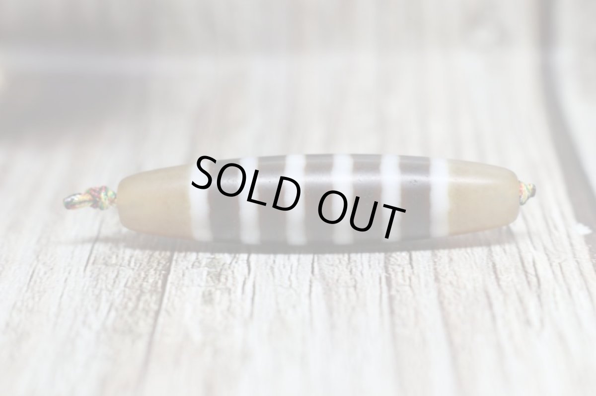 画像5: 風化龍鱗・線天珠 57mm (5)