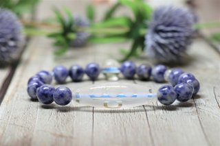 一点限り】 上肯九眼天珠、玉髄龍紋珠（八大菩薩梵字刻印、