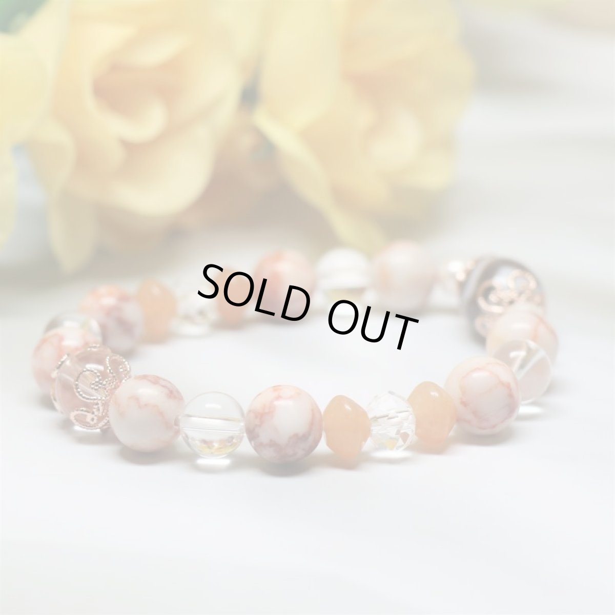 画像4: 虎牙天珠ブレスレット  パール 水晶  魔除け (4)