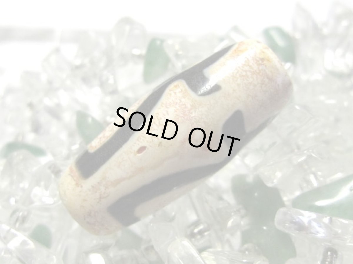 画像3: 老鉱天珠・財神天珠 36mm (3)