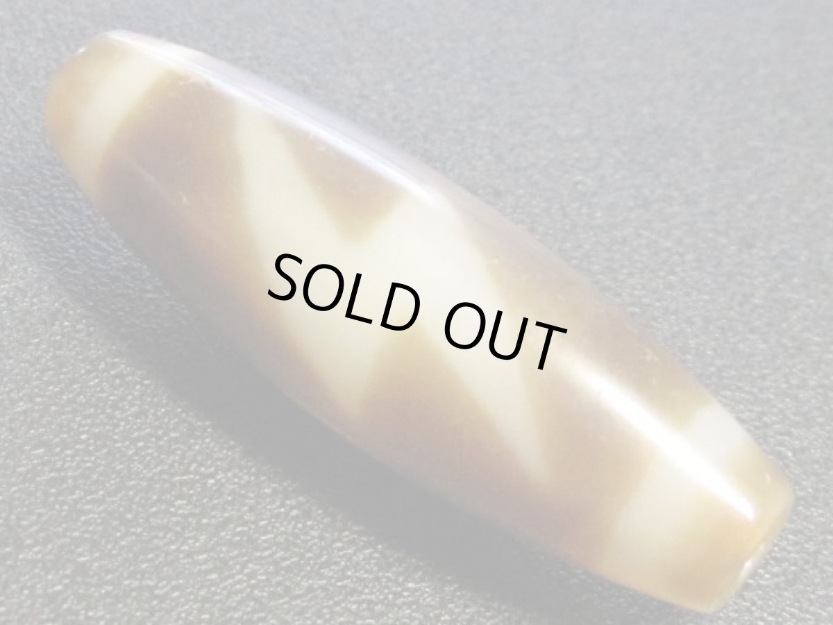 画像2: 古法・閃電五眼天珠 38mm (2)